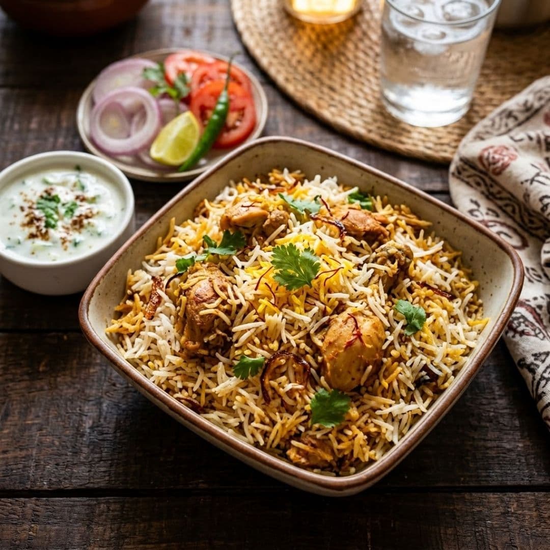 Signature Chicken Dum Biryani